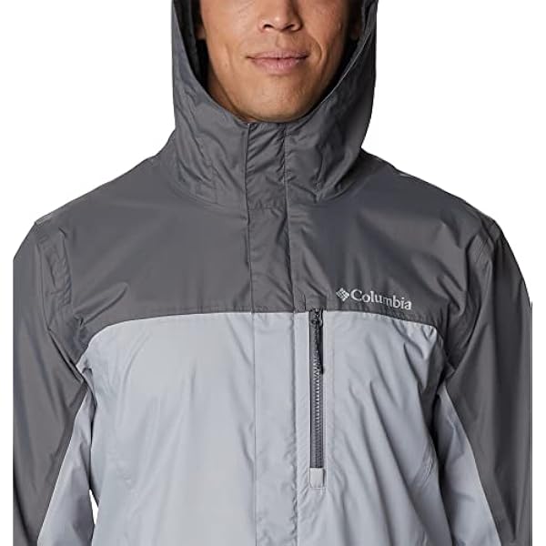 Columbia Herren Pouring Adventure Ii Jacket Wasserdicht Regenjacke (1er Pack)